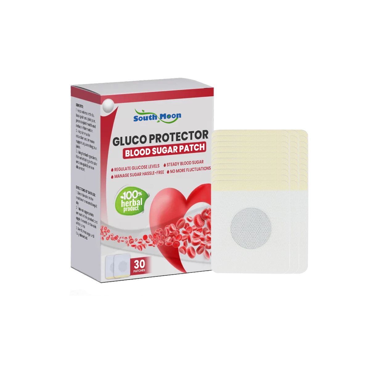 South Moon Body Care Patch Middle-aged and Elderly Sugar Comfort Care Patch Daily Body Care PatchML Clinic  for Wellness