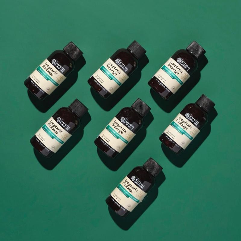 Nature's Sunshine Lymphatic Drainage Supplement: Reduce Bloat, Reduce Puffiness, Detoxify, Support Lymph Flow, Aid in RecoveryHealthcare Natural Bloating Circulation Herbal ExtractsBrand: NATURE'S SUNSHINE  
 Dangerous Goods or Hazardous Materials: None  
 Dietary Supplement Disclaimer: Yes  
 Manufacturer: Nature's Sunshine  
 Age Warning: No  
 Ingredients: See photos  
 Region of Origin: USAML Clinic  for Wellness