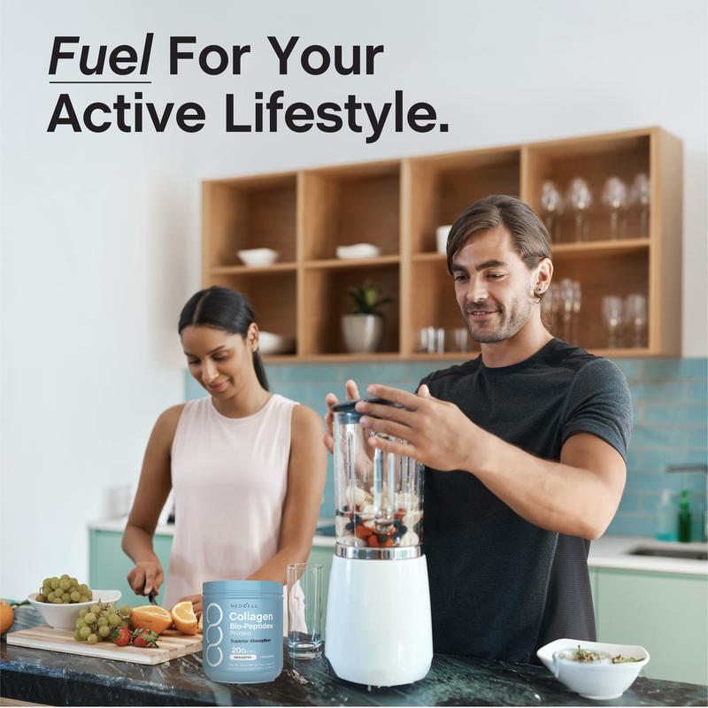 NeoCell Collagen Bio-Peptides Powder - Supports an Active Lifestyle - Superior Absorption - 20g of Collagen - Unflavored - 20oz (567g)Brand: Neocell  
 Dangerous Goods or Hazardous Materials: None  
 Dietary Supplement Disclaimer: Yes  
 Health Benefits: Hair & Nail Care, Skin Care  
 Manufacturer: NEOCELL  
 Age Warning: No  
 Ingredients: Collagen  
 Region of Origin: USAML Clinic  for Wellness