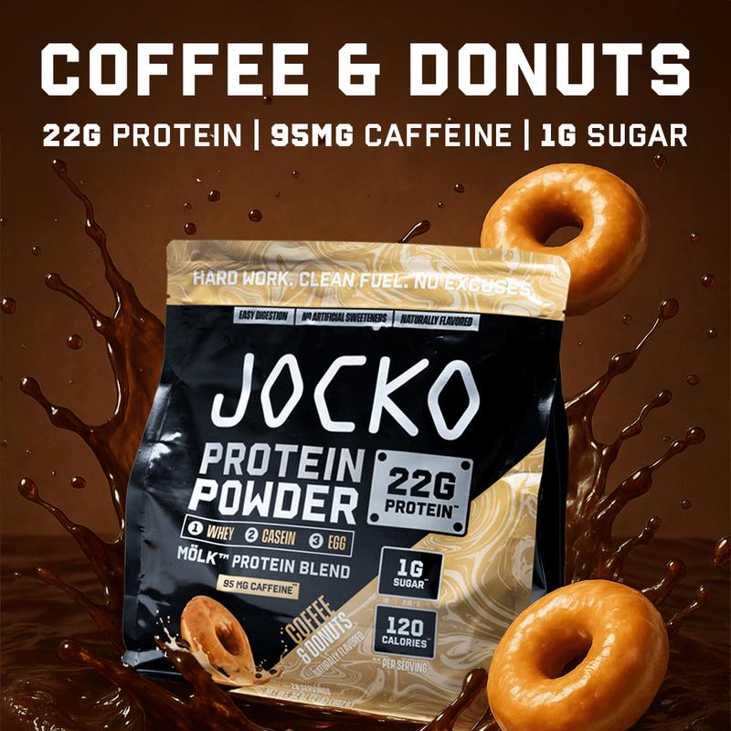 Jocko Molk Protein Powder - Dietary Supplement for Muscle Health, Optimum Amino Acid Content Whey Probiotics Nutrition FitnessManufacturer: JOCKO FUEL
Age Warning: No
Ingredients: JOCKO MÖLK PROTEIN POWDER: Designed and engineered with a time-release blend of four proteins (whey concentrate)
Region of Origin: USAML Clinic  for Wellness