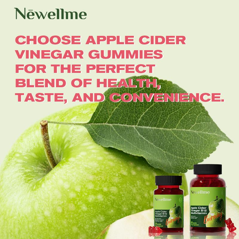 Apple Cider Vinegar Gummies Formulated to Support Normal Energy Levels & Gut Health - Supports Digestion, Detox & Cleansing - ACV Gummies W/VIT B12 Dietary Edible FitnessBrand: Newellme
Ingredient Feature: Organic
Dietary Supplement Disclaimer: Yes
FDA Registration No.:10178978772
Flavor: Apple
Age Group: Adults
Health Benefits: Metabolism, Detoxing, Heart Health
Recommended Age: 18+
Quantity Per Pack: 30
Volume: 150cc
Net Weight: 130g
Allergen Information: None
Pack Type: Single Item
Shelf Life: 24 Months
Product Form: Gummies
Manufacturer: US
Age Warning: No
Ingredients: apple
Region of Origin: USAML Clinic  for Wellness