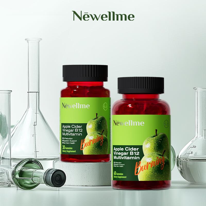 Apple Cider Vinegar Gummies Formulated to Support Normal Energy Levels & Gut Health - Supports Digestion, Detox & Cleansing - ACV Gummies W/VIT B12 Dietary Edible FitnessBrand: Newellme
Ingredient Feature: Organic
Dietary Supplement Disclaimer: Yes
FDA Registration No.:10178978772
Flavor: Apple
Age Group: Adults
Health Benefits: Metabolism, Detoxing, Heart Health
Recommended Age: 18+
Quantity Per Pack: 30
Volume: 150cc
Net Weight: 130g
Allergen Information: None
Pack Type: Single Item
Shelf Life: 24 Months
Product Form: Gummies
Manufacturer: US
Age Warning: No
Ingredients: apple
Region of Origin: USAML Clinic  for Wellness