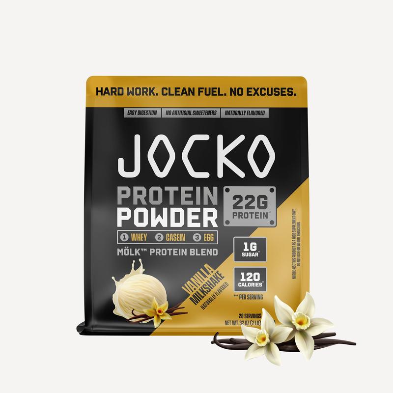 Jocko Molk Protein Powder - Dietary Supplement for Muscle Health, Optimum Amino Acid Content Whey Probiotics Nutrition FitnessManufacturer: JOCKO FUEL
Age Warning: No
Ingredients: JOCKO MÖLK PROTEIN POWDER: Designed and engineered with a time-release blend of four proteins (whey concentrate)
Region of Origin: USAML Clinic  for Wellness