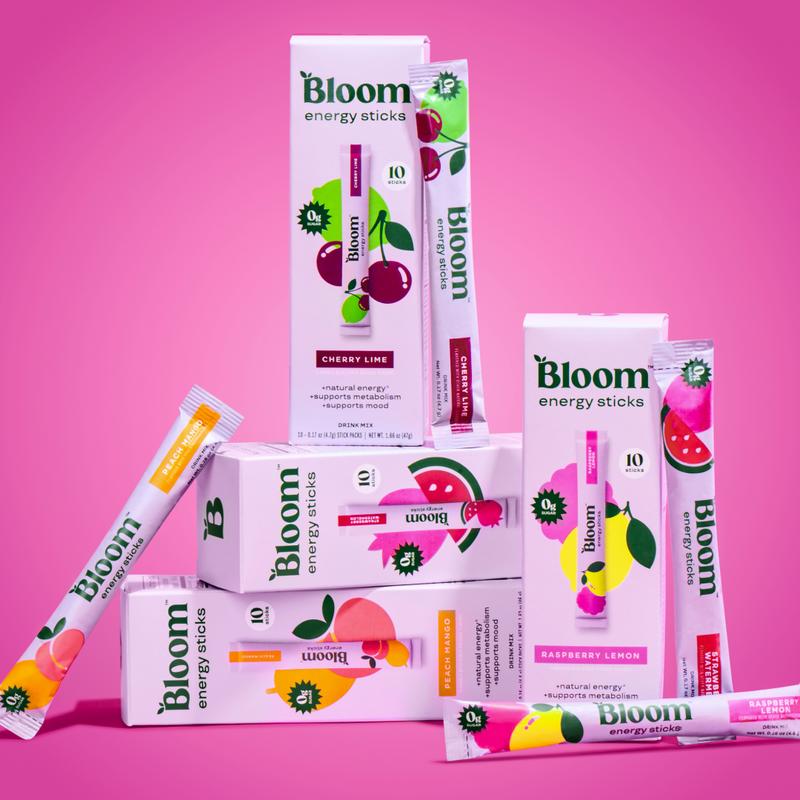 Bloom Nutrition Energy Sticks (10 Sticks) – Focus & Metabolism Support – Natural Caffeine & B VitaminsBrand: Bloom Nutrition
Ingredient Feature: No Aspartame, No Artificial Colors, Zero Sugar, Vegan, Gluten Free
Dangerous Goods or Hazardous Materials: None
Quantity Per Pack: 10
Volume: 10
Allergen Information: Gluten Free
Product Form: Powder
Manufacturer: Bloom Nutrition
Age Warning: No
Ingredients: Energy Blend
Region of Origin: USAML Clinic  for Wellness