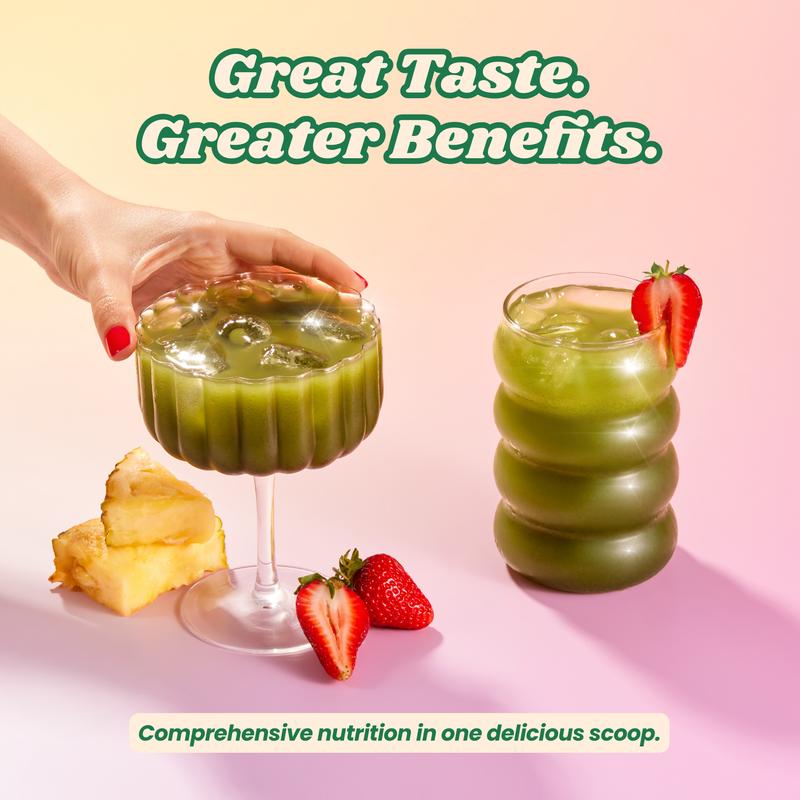 Kiala Nutrition Super Greens, Organic Greens Powder with Spirulina & Chlorella for Digestion, Gut Health, Immunity & Energy, Vegan, Watermelon SlushBrand: Kiala Nutrition  
 Ingredient Feature: Gluten Free, Vegan, GMO Free, Dairy Free, Organic, Sugar Free, Soy Free, Lactose Free  
 Dietary Supplement Disclaimer: Yes  
  Health Benefits: Clear Skin, Immunity, Digestion, Gut Health, Metabolism, Detoxing, Immune  
 Manufacturer: Kiala Nutrition  
 Age Warning: No  
 Ingredients: See Supplement Facts  
 Region of Origin: USAML Clinic  for Wellness