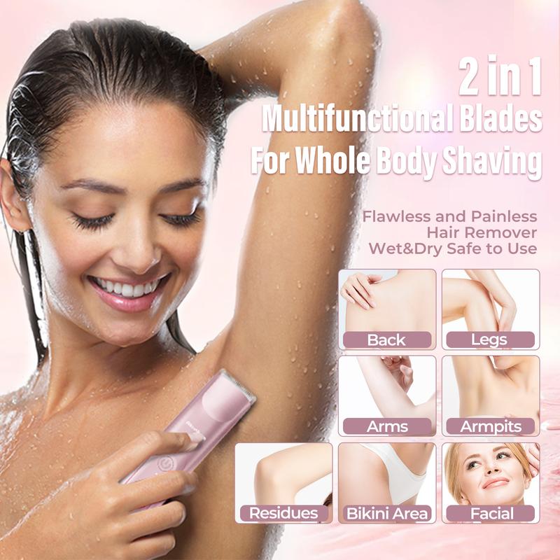 Akunbem Bikini Trimmer for Women, Electric Shaver and Razor Rechargeable 2-in-1 Body and Facial Epilator, Dual Heads for Painless Trimming of Pubic Hair, Face, Underarms and Legs, IPX7 WaterproofChristmas Gift New Year Gift Shaving GroomingBrand: Akunbem  
 Battery or Cell Weight in grams: 18.5  
 Battery or Cell Capacity in Wh: 2.96  
 Number of Batteries or Cells: 1  
 How Batteries Are Packed: Batteries Packed Separately  
 Battery Type: Lithium Ion  
 Dangerous Goods or Hazardous Materials: None  
 Aerosols: No  
 Flammable Liquid: No  
 Contains Batteries or Cells?: CellsML Clinic  for Wellness