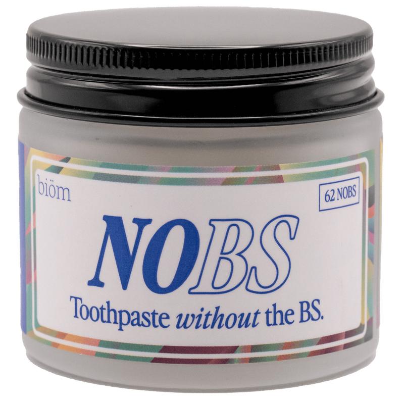 NOBS Toothpaste Tablets - Nano Hydroxyapatite, Fluoride Free, Plastic Free, Eco & Travel Friendly - Remineralize with NHAML Clinic  for Wellness
