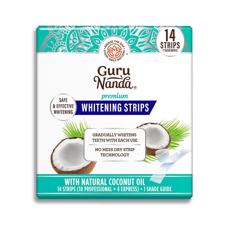 GuruNanda Whitening Strips (7-day treatment)ML Clinic  for Wellness