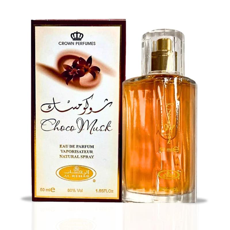 Choco Musk Eau De Parfum Spray 50ML (1.7 OZ) by Al-RehabML Clinic  for Wellness