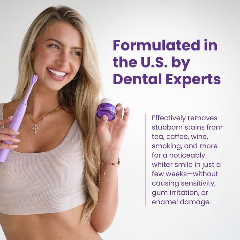 PurelyWHITE| Teeth Brightening Powder| Instant Brightening| For Sensitive TeethML Clinic  for Wellness