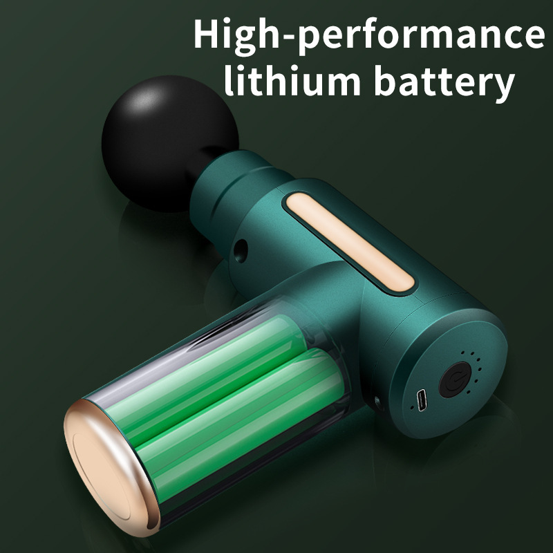 Electric Fascia Gun Massager for Muscle Relief, USB Mini Rechargeable Fascia GunML Clinic  for Wellness