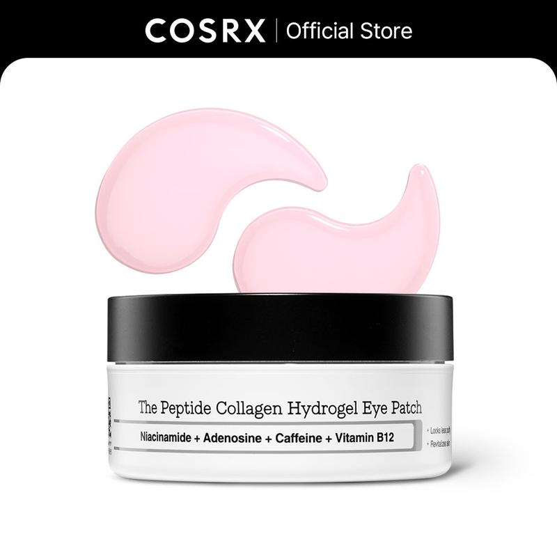 [COSRX Official] The Peptide Collagen Hydrogel Eye Patch (60 patches)| DEPUFFS UNDER-EYE BAGS IN JUST 10 MINUTESHydrogel Eye PatchHydrogel Eye PatchML Clinic  for Wellness