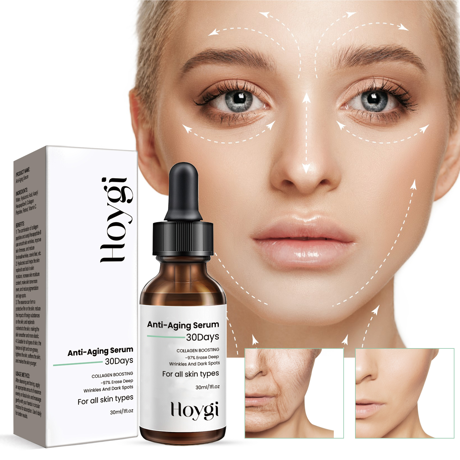 Hoygi Anti-Aging Essence Brightening Moisturizing Firming Anti-Aging EssenceAnti-Aging EssenceAnti-Aging EssenceML Clinic  for Wellness