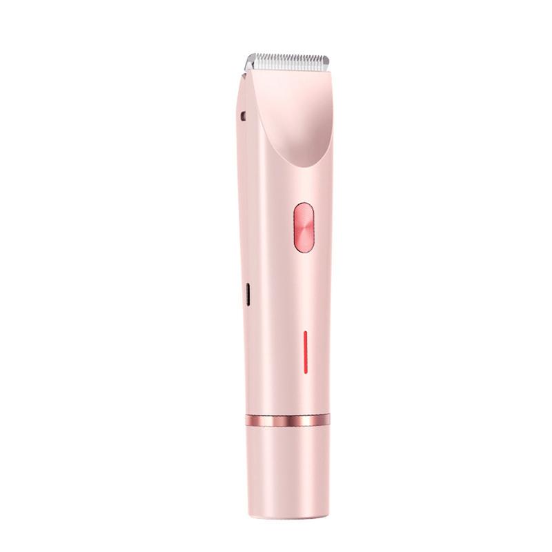 Bikini Trimmer for Women, Electric Shaver and Razor Rechargeable 2-in-1 Body and Facial Epilator, Dual Heads for Painless Trimming of Pubic Hair, Face, Underarms and Legs, Summer Giftikini Trimmer for Womenikini Trimmer for Womenikini Trimmer for WomenML Clinic  for Wellness