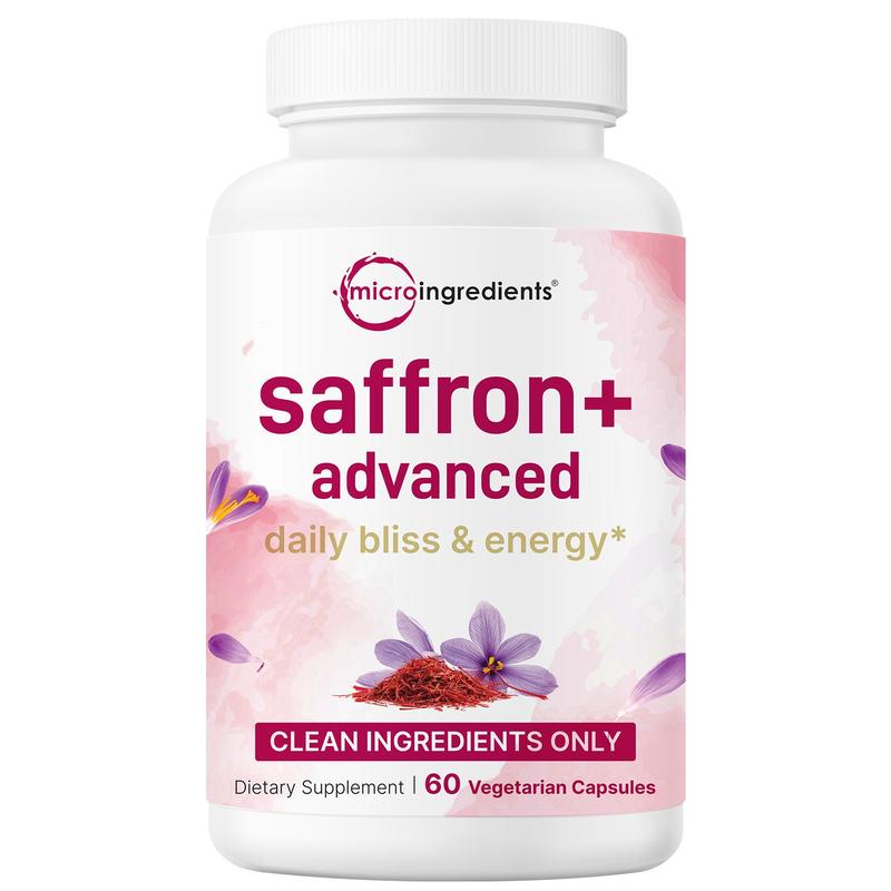 icro Ingredients Saffron+ Advanced Supplements, 60 Veggie Capsulescro Ingredients Saffroncro Ingredients SaffronML Clinic  for Wellness