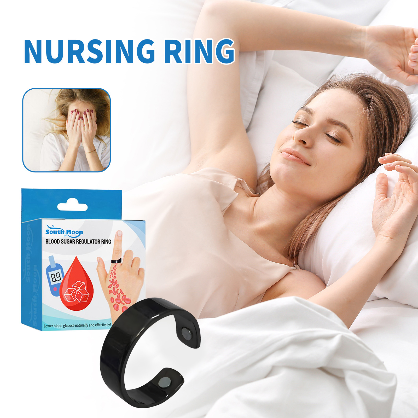 South Moon Body Care Ring Personal Health Care Relieve Body Discomfort Body Care RingML Clinic  for Wellness