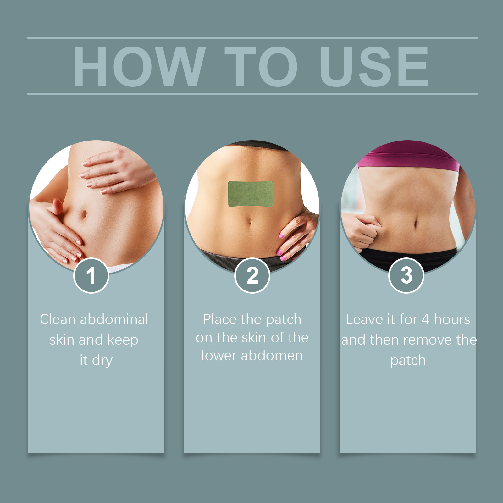 1 Month Body Care Patch Middle-aged and Elderly Body Relief Discomfort Gentle Maintenance Massage Body Care PatchNet content: 30 PIECES 
 
   Product name: Body care patch 
 
   Keywords: Body Care 
 
   Gross weight: 77.9g 
 
   Ingredients: Sage Leaf Extract, Cinnamon Bark Extract, Peppermint Leaf Extract 
 
   Packaging size: 12.5*9.5*3cm 
 
   Product size: 12*9cm 
 
   Box size: 56*36*21.5cm 
 
   Packing quantity: 60 pieces 
 
   Weight of one box: 5.43kg 
 
   Shelf life: 3 years 
 
   Storage method: Please store in a cool and shaded placeML Clinic  for Wellness