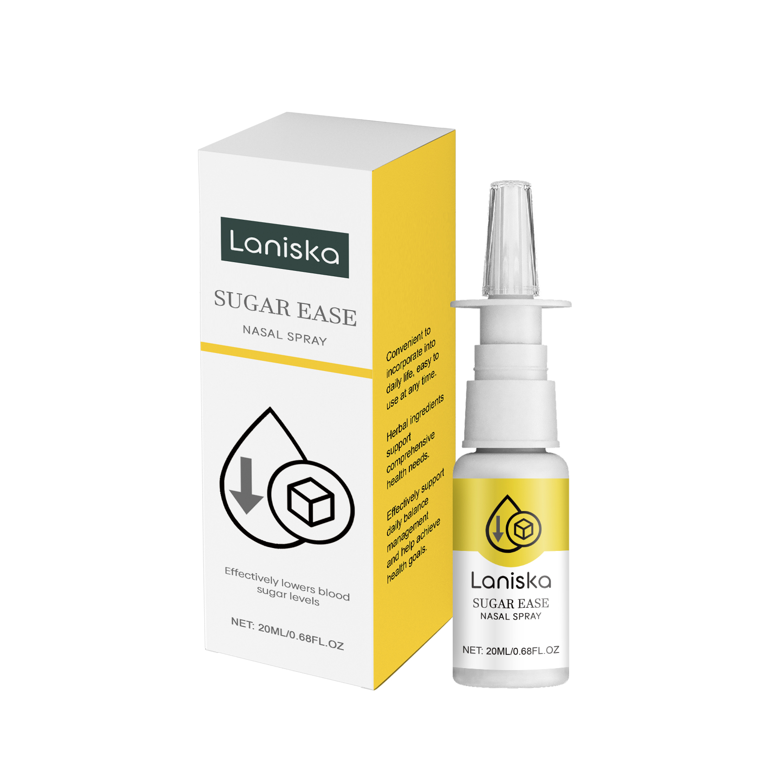 Laniska Herbal Nasal Spray Daily Body Care Gentle Care Relieve Discomfort Nourishing Nasal SprayML Clinic  for Wellness