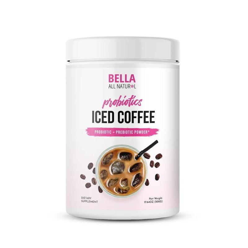 Bella All Natural Probiotics Iced Coffee - 500gML Clinic  for Wellness