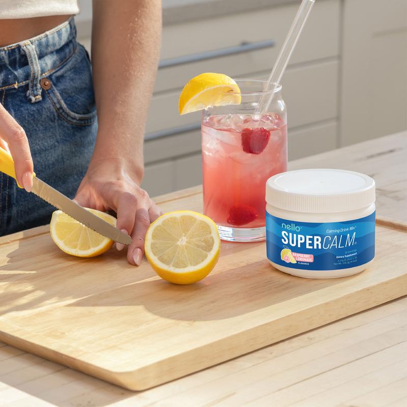 Nello Supercalm Tub (2-Pack)Brand: Nello 
 
 Product Form: Powder 
 
 Manufacturer: Nello 
 
 Age Warning: No 
 
 Ingredients: Magnesium Glycinate 
 
 Region of Origin: USAML Clinic  for Wellness