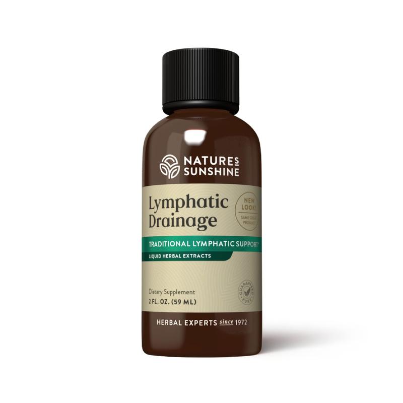 Nature's Sunshine Lymphatic Drainage Supplement: Reduce Bloat, Reduce Puffiness, Detoxify, Support Lymph Flow, Aid in RecoveryHealthcare Natural Bloating Circulation Herbal ExtractsML Clinic  for Wellness