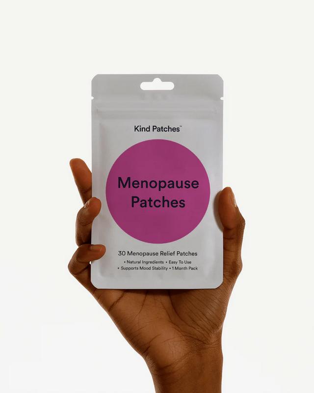 Kind Patches, Menopause Patches, 30 Menopause Relief Patches: Natural Ingredients, Easy To Use, Supports Mood Stability, 1 Month PackML Clinic  for Wellness