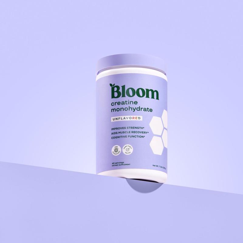 Bloom Nutrition Creatine Monohydrate Powder (40 Servings) - Supports Energy, Cognitive Health, Hydration & Post Workout Muscle RecoveryBrand: Bloom Nutrition
Ingredient Feature: GMO Free
Dangerous Goods or Hazardous Materials: None
 Health Benefits: Improve Strength, Fitness, Cognitive Health, Muscle Recovery, Brain Health, Energy
Quantity Per Pack: 1
Volume: 254g
Net Weight: 9oz
Pack Type: Single Item
Product Form: Powder
Manufacturer: Bloom Nutrition
Age Warning: No
Ingredients: Micronized creatine monohydrate
Region of Origin: USAML Clinic  for Wellness