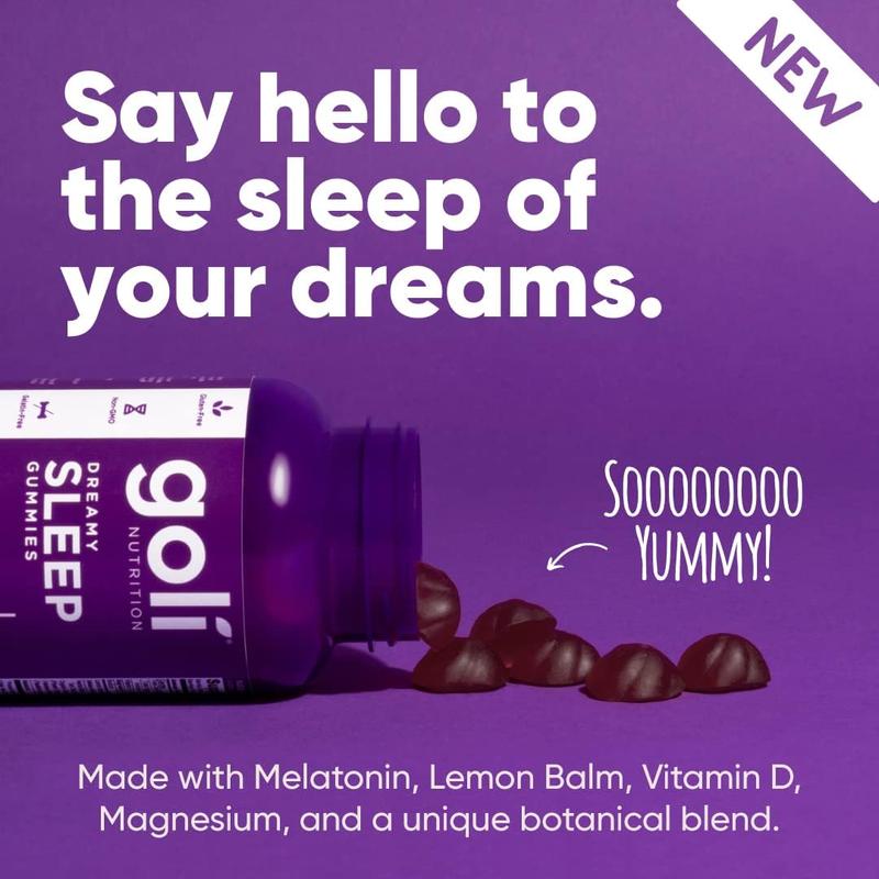 3-Pack Dreamy Sleep Gummies with Melatonin, Chamomile, Magnesium, Lemon Balm & Vitamin DML Clinic  for Wellness