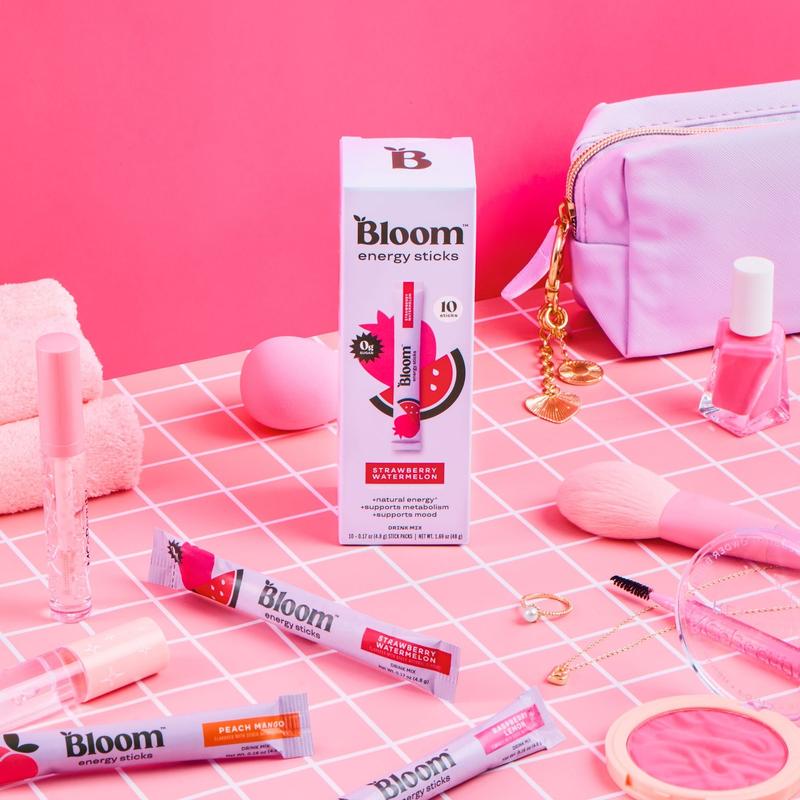 Bloom Nutrition Energy Sticks (10 Sticks) – Focus & Metabolism Support – Natural Caffeine & B VitaminsML Clinic  for Wellness