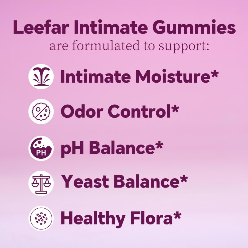 LEEFA Her Juicy Feminine Probiotics Gummies - All in One Solution with Slippery Elm and Prebiotics & Lactobacillus Probiotic Blend for Women's pH Balance and Dryness - Hawaiian Pineapple Gummies 60 Count Hawaiian Pineapple Women's ProbioticBrand: Leefar
Dietary Supplement Disclaimer: Yes
Manufacturer: YULAI Health Technology Co
Age Warning: Yes
Ingredients: Leefar Probiotic Blend, Slippery Elm, XOS Prebiotics
Region of Origin: USAML Clinic  for Wellness
