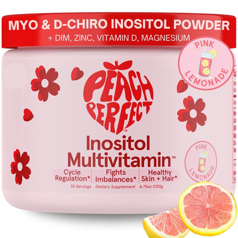 Peach Perfect Inositol Multivitamin - Peach Perfect Myo-Inositol, D-Chiro Inositol, Omega 3 Fitness HealthcareBrand: PEACH PERFECT
Ingredient Feature: GMO Free
 Health Benefits: Facial Hair Reduction, Acne Support, Cycle Regulation, Energy
Manufacturer: Peach Perfect
Age Warning: No
Ingredients: Omega 3, D-Chiro Inositol, Myo-inositol, Inositol
Region of Origin: USAML Clinic  for Wellness