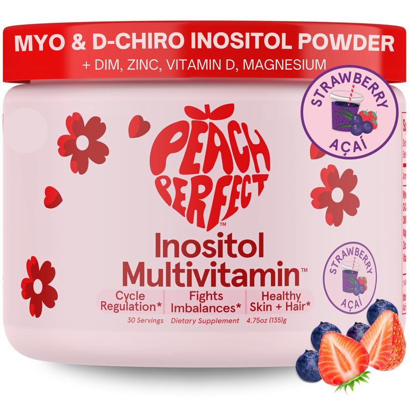 Peach Perfect Inositol Multivitamin - Peach Perfect Myo-Inositol, D-Chiro Inositol, Omega 3 Fitness HealthcareBrand: PEACH PERFECT
Ingredient Feature: GMO Free
 Health Benefits: Facial Hair Reduction, Acne Support, Cycle Regulation, Energy
Manufacturer: Peach Perfect
Age Warning: No
Ingredients: Omega 3, D-Chiro Inositol, Myo-inositol, Inositol
Region of Origin: USAML Clinic  for Wellness