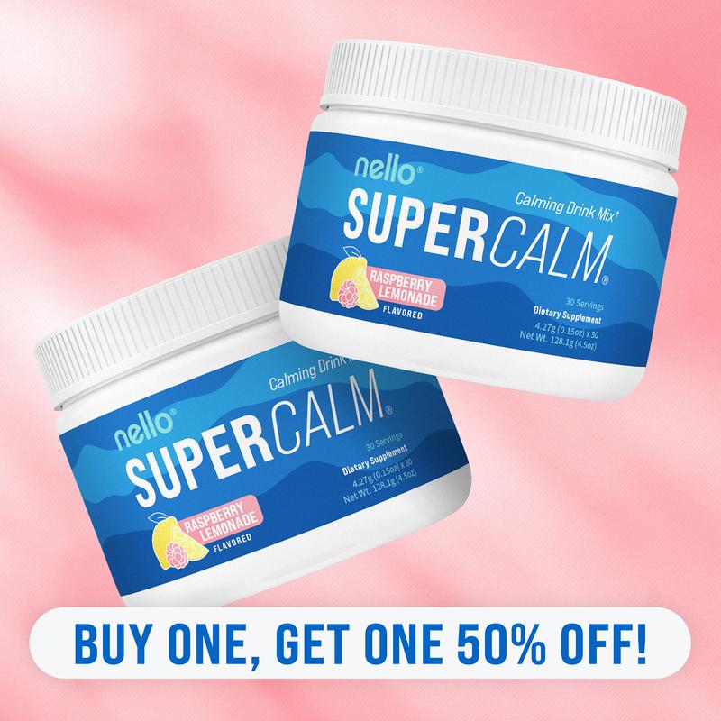 Nello Supercalm Tub (2-Pack)Brand: Nello 
 
 Product Form: Powder 
 
 Manufacturer: Nello 
 
 Age Warning: No 
 
 Ingredients: Magnesium Glycinate 
 
 Region of Origin: USAML Clinic  for Wellness