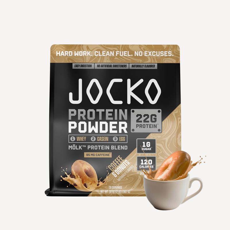Jocko Molk Protein Powder - Dietary Supplement for Muscle Health, Optimum Amino Acid Content Whey Probiotics Nutrition FitnessML Clinic  for Wellness