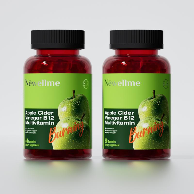 Apple Cider Vinegar Gummies Formulated to Support Normal Energy Levels & Gut Health - Supports Digestion, Detox & Cleansing - ACV Gummies W/VIT B12 Dietary Edible FitnessBrand: Newellme
Ingredient Feature: Organic
Dietary Supplement Disclaimer: Yes
FDA Registration No.:10178978772
Flavor: Apple
Age Group: Adults
Health Benefits: Metabolism, Detoxing, Heart Health
Recommended Age: 18+
Quantity Per Pack: 30
Volume: 150cc
Net Weight: 130g
Allergen Information: None
Pack Type: Single Item
Shelf Life: 24 Months
Product Form: Gummies
Manufacturer: US
Age Warning: No
Ingredients: apple
Region of Origin: USAML Clinic  for Wellness