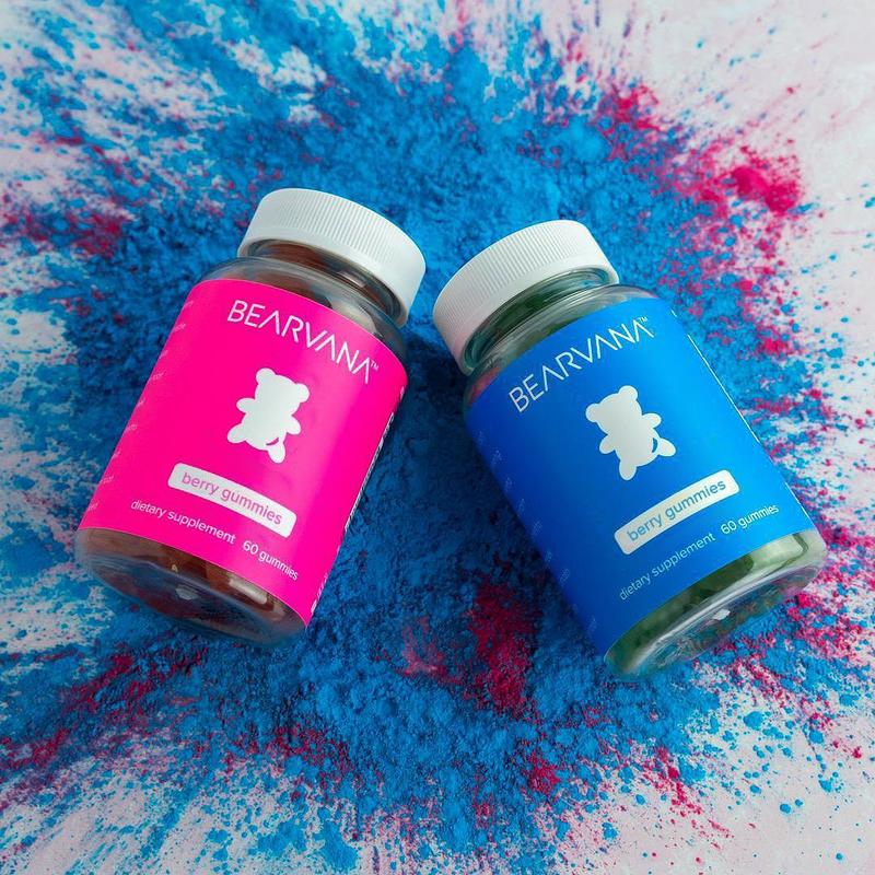 BEARVANA Gummies Combo Pack - Fitness Aid - Women's Support Supplement - Berry Flavored - Herbs & MultivitaminsBrand: BEARVANA 
 
 Ingredient Feature: Gluten Free, Vegan, Soy Free 
 
 Dietary Supplement Disclaimer: Yes 
 
 Flavor: Berry 
 
 Age Group: All Ages 
 
 Health Benefits: Multivitamin, Support 
 
 Quantity Per Pack: 1 
 
 Volume: 250 CC 
 
 Net Weight: 0.97 
 
 Pack Type: Multi-pack 
 
 Shelf Life: 18 Months 
 
 Product Form: Gummies 
 
 Manufacturer: BEARVANA 
 
 Age Warning: No 
 
 Ingredients: Essential Herbs 
 
 Region of Origin: USAML Clinic  for Wellness