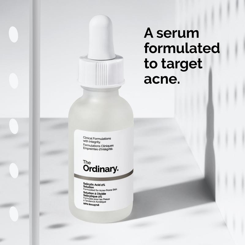 The Acne SetBrand: The Ordinary 
 
 Contains Batteries or Cells?: None 
 
 Dangerous Goods or Hazardous Materials: None 
 
 Aerosols: No 
 
 Flammable Liquid: No 
 
 Region of Origin: Canada 
 
 Net Weight: 20g 
 
 Ingredients: Cocamidopropyl Dimethylamine, Chlorphenesin, Citric Acid, Hydroxyethylcellulose, Phenoxyethanol, Polysorbate 20,Saccharide Isomerate, Sodium Citrate, Sodium Hydroxide, Water Salicylic acid (2%), Aqua (Water), Decyl Glucoside, Coconut Glucoside, Xanthan Gum, Tocopherol, Phytic Acid, Benzyl Alcohol, Ethylhexylglycerin 
 
 Manufacturer: DECIEM 
 
 Volume: 30mlML Clinic  for Wellness