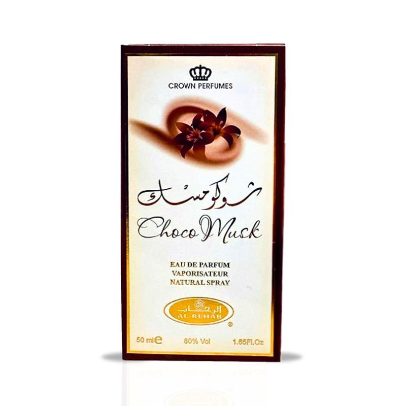 Choco Musk Eau De Parfum Spray 50ML (1.7 OZ) by Al-RehabML Clinic  for Wellness