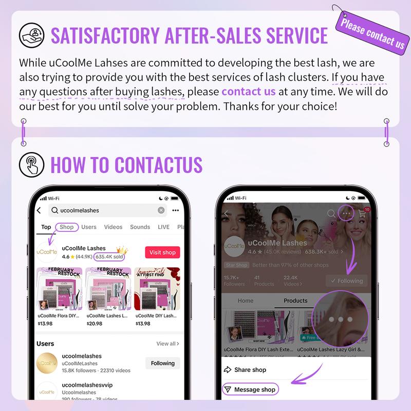 uCoolMe Lashes Clusters Upgraded 2in1 Bond & Seal|  Waterproof, Long-Lasting, Pool-proof, Latex-free, Tear-proof Cosmetic Makeup winter gift ucoolme lashes makeup products Eyelashes Makeup SpringtokML Clinic  for Wellness