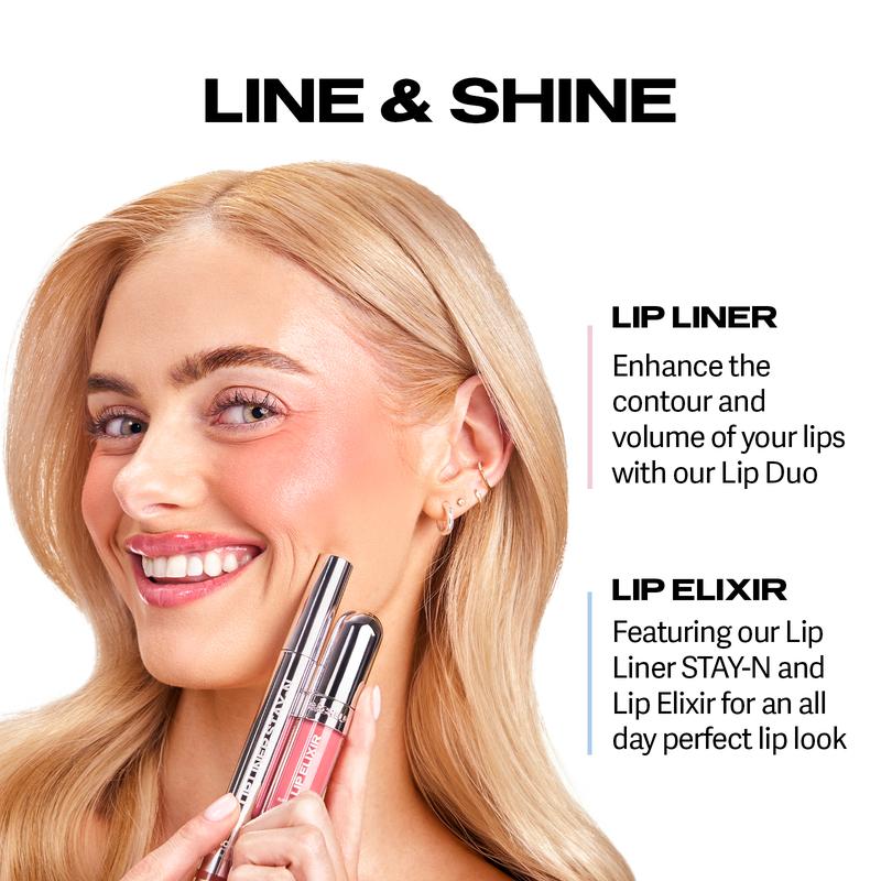 LIP LINER STAY-N - Peel-Off Lip Liner Stain - All Day & Night Lipliner with Hyaluronic Acid & Vitamin E - Long Lasting Formula - 0.12 fl oz / 3.5 mlBrand: SACHEU Beauty
Contains Batteries or Cells?: None
Dangerous Goods or Hazardous Materials: None
Aerosols: No
Flammable Liquid: No
Edition: Regular Edition
Net Weight: 100G
Shelf Life: 36
Region of Origin: China
Manufacturer: SACHEU Beauty
Ingredients: Water (Aqua), Polyvinyl Alcohol, Polyisobutene, Glycerin, Diisostearyl Malate, Tocopherol, Hyaluronic Acid, Phenoxyethanol, CI 16035, CI 45410, CI 19140, CI 42090ML Clinic  for Wellness