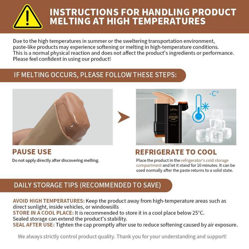 Zaidoc Foundation Concealer Stick, Dual-ended with Built-in Brush, Moisturizing & Lightweight - Buy 2 Concealer Sticks, Get 1 Cleansing Oil & 1 Pack Turmeric Cleansing Sheets FreeBrand: Bosuya
Contains Batteries or Cells?: None
Dangerous Goods or Hazardous Materials: None
Aerosols: No
Flammable Liquid: No
Container Type: Bottle
SPF: 15
Benefits: Hydrating, Brightening, Uneven Skin Tone
Benefits: Long-lasting, Hydrating
Specific Use: Moisturize
Finish Type: Natural
Item Name: Dual-ended Eraser Foundation Stick
Material Type Free: Alcohol Free
Coverage: Medium
Packaging Type: Bottle
Feature: Alcohol Free
Quantity Per Pack: 1
Age Group: Adults
Skin Type: Normal
Skin Tone: Medium
Makeup Finish: Natural
Face Makeup Coverage: Medium
Edition: Regular Edition
Product Form: Liquid
Shelf Life: 24 Months
Contains Alcohol or Aerosol: Contains Neither
Pack Type: Single Item
Region of Origin: China
Net Weight: 15g
Ingredients: Glycerin
Manufacturer: CHINA
Volume: 100mlML Clinic  for Wellness