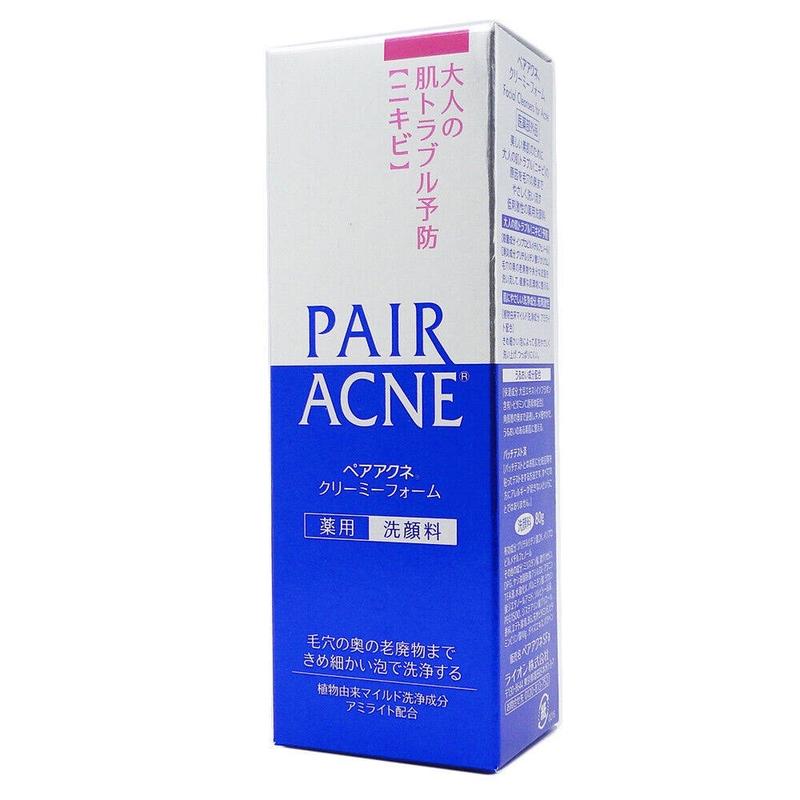 Lion Pair Acne Cream 14g Acne Treatment Pimples Removal Cream Pair Acne Creamy Foam Facial Wash Gentle AntibacterialContains Batteries or Cells?: None
Dangerous Goods or Hazardous Materials: None
Aerosols: No
Flammable Liquid: No
Region of Origin: Japan
Net Weight: 14g
Ingredients: Ibuprofen piconol (IPPN): 3.0% Isopropyl methylphenol (IPMP): 0.3% Additives: stearyl alcohol, polysorbate 60, sodium edetate, paraben, diisopropanolamine, octyldodecanol, 1.3-butylene glycol, carboxyvinyl polymer, fragrance
Manufacturer: Lion
Volume: 14gML Clinic  for Wellness