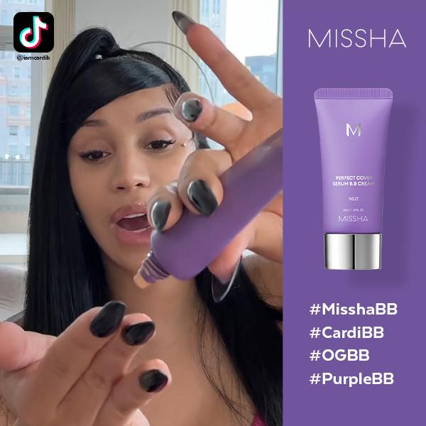 MISSHA Official] M Perfect Cover Serum BB Cream (35ml) - Bifida Ferment Lysate Serum-Infused BB Cream for Anti-Aging Skin Rejuvenation, Skin Tint, Tinted Moisturizer, Skin Care Foundation Makeup, Superfood Complex, Glass Skin CardiBB OGBB PurpleBBML Clinic  for Wellness