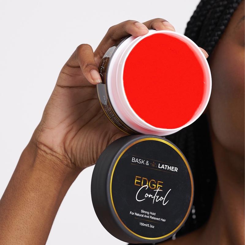 STRONG HOLD- THICK EDGES- EDGE CONTROL BASK AND LATHER Gel Haircare strong edgeML Clinic  for Wellness