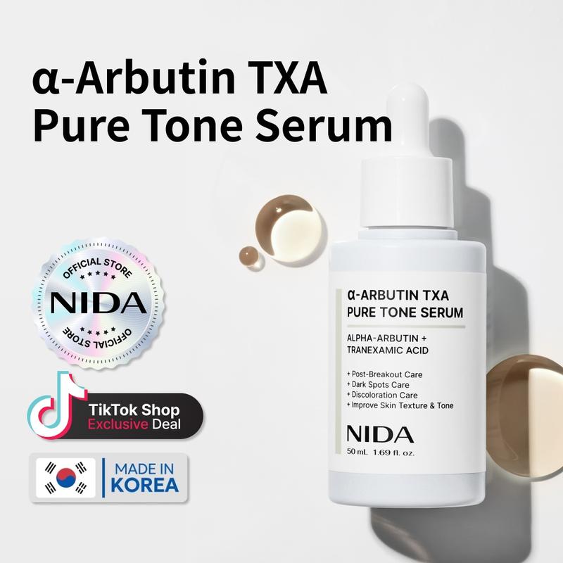 NIDA alpha-Arbutin TXA Pure Tone Serum Dark Spots Skin Tone GlowML Clinic  for Wellness