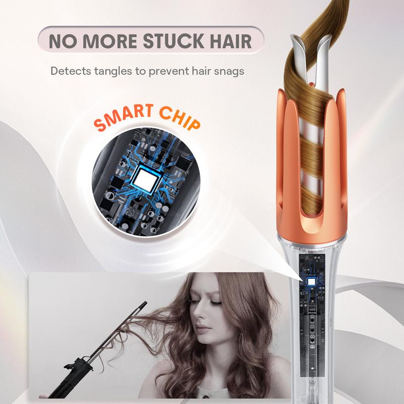 1/1.25 Inch SHEGLAM Hair Automatic Curling Iron with 3 Temperatures, 2-Way Rotation, Anti-Scald, Anti-Tangle, Automatic Shut-Off, Hair Styling Tool Swivel Cord Barrel Hair CurlerBrand: Sheglam
Material: Metal
Benefits: Hair Styling
Hair Type: All
Plug Type: US type
Power Source: Corded Electric
Net Weight: 600g
Battery Built-in: NoML Clinic  for Wellness