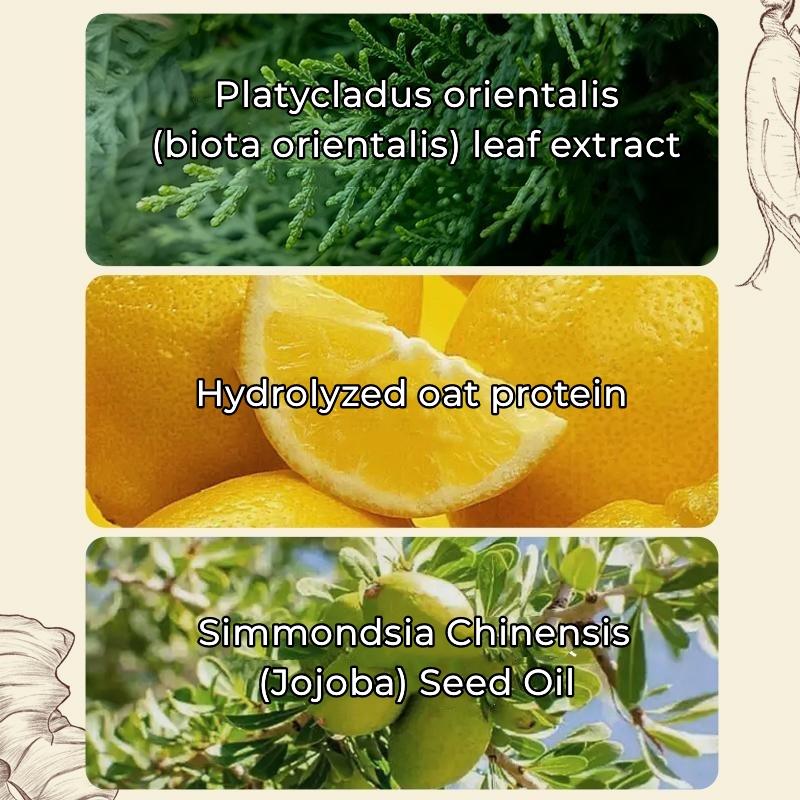 【Buy 1 Get 1 Free】REMIMPI Anti-Hair Fall Hair Loss Treatment Shampoo Oil Control Anti-Dandruff Haircare Ginseng Ginger Help Hair Growth Jojoba Oat Repair Reduce Hair Loss Scalp Cleanser Conditioner 300MLBenefits: Anti-dandruff, Anti-Hair Loss
Net Weight: 300g
Hair Type: Any
Benefits: Volumizing, Anti-dandruff, Hair Loss, Anti-thinning, Nourishing, Hair Growth
Shelf Life: 24 MonthsML Clinic  for Wellness