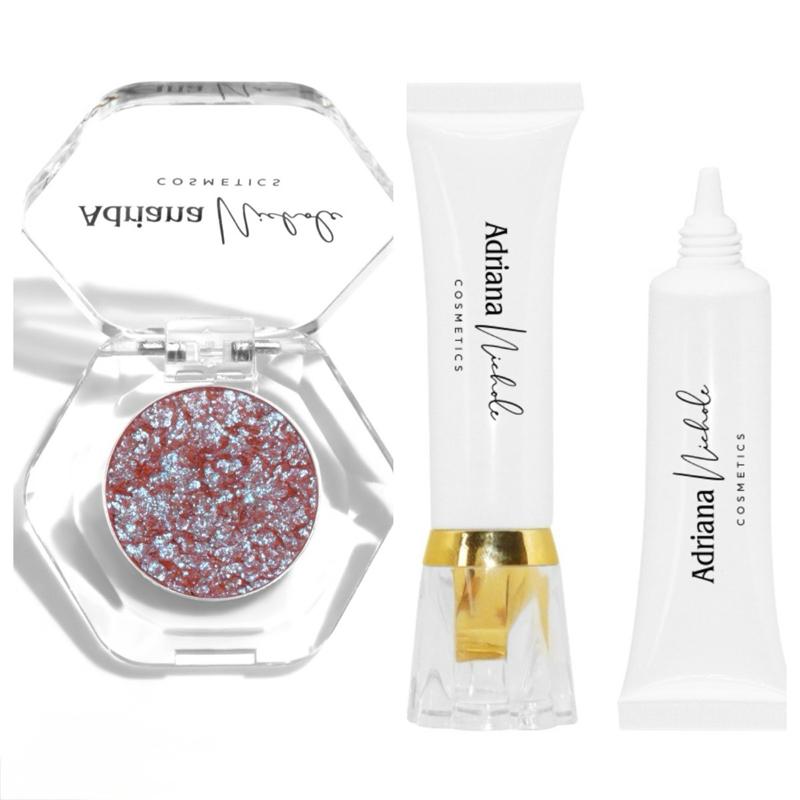 Single Duo Chrome Glitter Eyeshadows by Adriana Nichole Cosmetics (Ethereal)Dangerous Goods or Hazardous Materials: None
Aerosols: No
Flammable Liquid: No
Contains Batteries or Cells?: None
Manufacturer: Adriana Nichole Cosmetics
Ingredients: Mica
Region of Origin: China
Benefits: Long Lasting
Edition: Regular EditionML Clinic  for Wellness