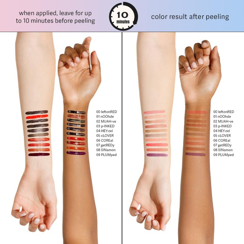 LIP LINER STAY-N - Peel-Off Lip Liner Stain - All Day & Night Lipliner with Hyaluronic Acid & Vitamin E - Long Lasting Formula - 0.12 fl oz / 3.5 mlBrand: SACHEU Beauty
Contains Batteries or Cells?: None
Dangerous Goods or Hazardous Materials: None
Aerosols: No
Flammable Liquid: No
Edition: Regular Edition
Net Weight: 100G
Shelf Life: 36
Region of Origin: China
Manufacturer: SACHEU Beauty
Ingredients: Water (Aqua), Polyvinyl Alcohol, Polyisobutene, Glycerin, Diisostearyl Malate, Tocopherol, Hyaluronic Acid, Phenoxyethanol, CI 16035, CI 45410, CI 19140, CI 42090ML Clinic  for Wellness