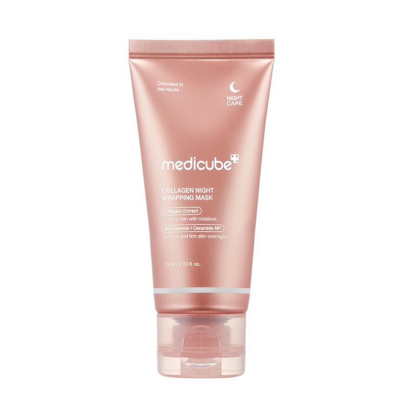 Medicube Collagen Night Wrapping Mask: Sleep, Shed, and Glow!Skincare Skin Repair Comfort PinkML Clinic  for Wellness